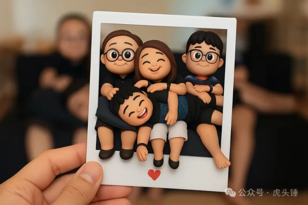 A family portrait of Ming and Ming Sao